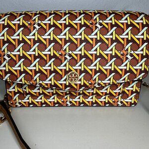 Tory Burch Robinson Printed Mini Shoulder Bag
